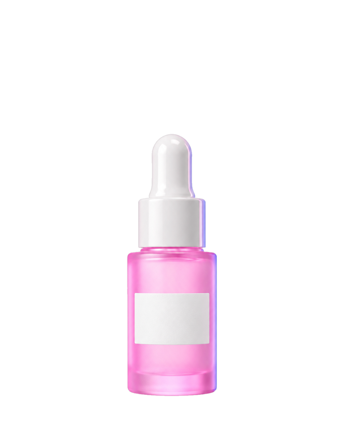 Niacin Drops, a small jelly-pink glass dropper bottle