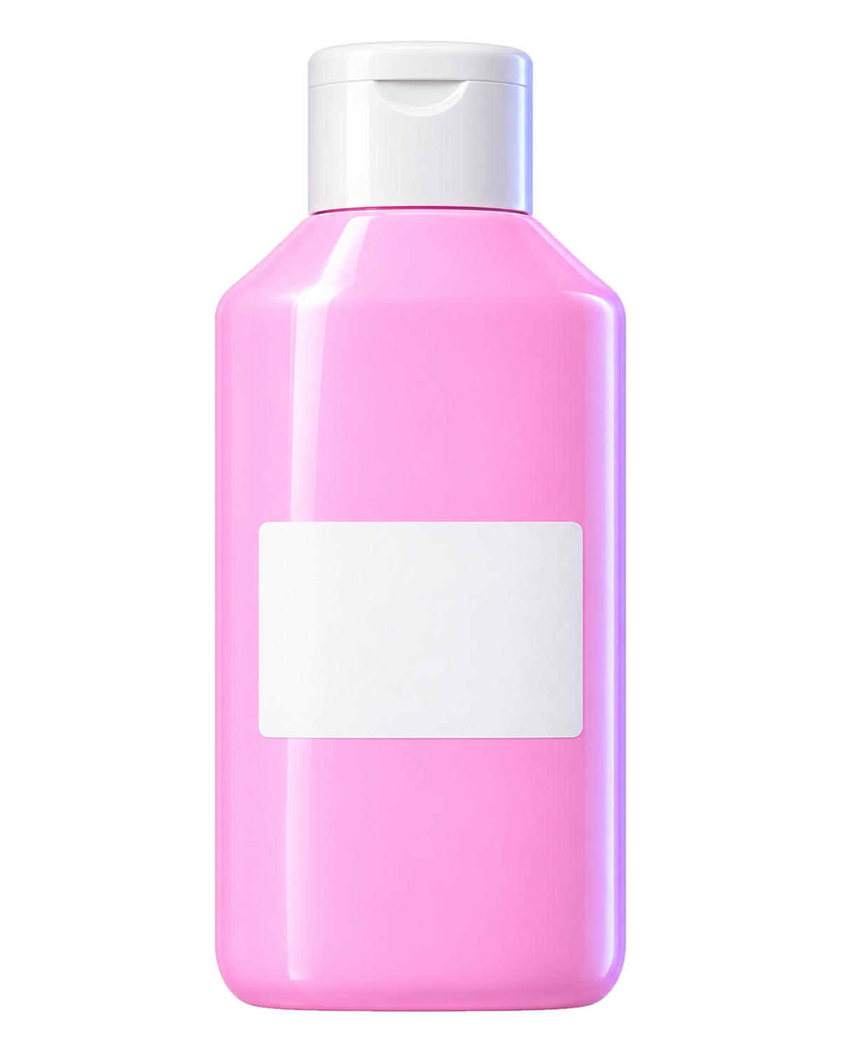 SPF 50 Milk, a glossy jelly-pink bottle with a white flip cap