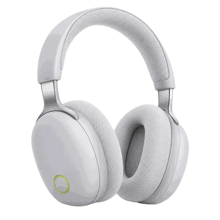 HUM One headphones in pale fog grey