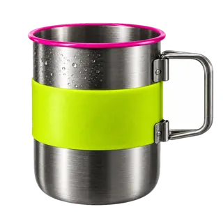 Steel camping cup