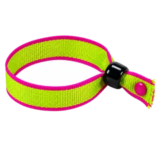 Woven festival wristband